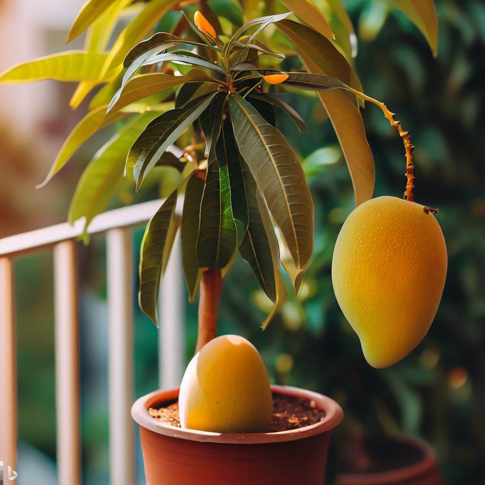 фото манго из косточки в домашних условиях